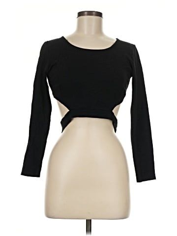 Charlotte Russe Long Sleeve Top (view 1)
