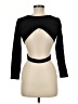Charlotte Russe Black Long Sleeve Top Size M - photo 2
