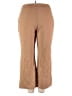 DKNY Tan Casual Pants Size 2X - photo 1