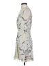BCBGMAXAZRIA 100% Polyester Print Gray Cocktail Dress Size 4 - photo 5