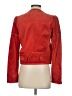RED Valentino 100% Leather Red Leather Jacket Size 6 - photo 2