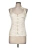 Cache Ivory Sleeveless Top Size M - photo 1