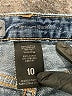 Rhode X Target Blue Denim Shorts Size 10 - photo 3
