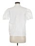 FRAME 100% Cotton White Short Sleeve Blouse Size M - photo 2