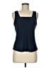 Neiman Marcus Blue Sleeveless Top Size M - photo 1
