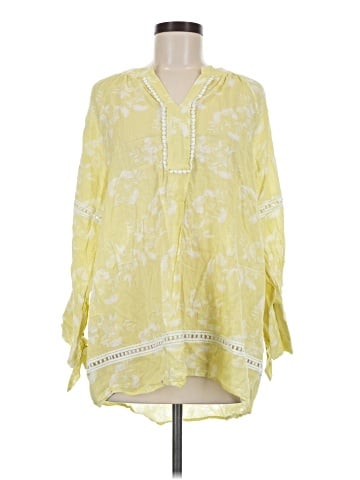 Caslon 3/4 Sleeve Blouse (view 1)
