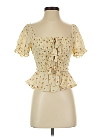 Trixxi Short Sleeve Blouse (view 1)