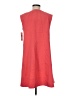 DKNY Solid Red Casual Dress Size 8 - photo 2