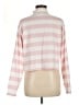 Kule 100% Cotton Stripes Pink Long Sleeve Blouse Size M - photo 2