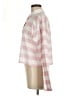 Kule 100% Cotton Stripes Pink Long Sleeve Blouse Size M - photo 5