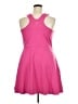 Athleta Solid Pink Casual Dress Size 2X - photo 2