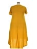 Lularoe Solid Yellow Casual Dress Size 3X - photo 2