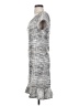 Max Studio Graphic Gray Casual Dress Size S - photo 5