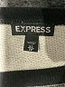 Express 100% Cotton Print Black Pullover Sweater Size XS - photo 7