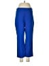 JM Collection Solid Blue Active Pants Size M - photo 1