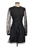 Maje Animal Print Black Cocktail Dress Size Sm (1) - photo 1