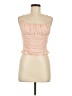 LA Hearts 100% Polyester Pink Sleeveless Blouse Size M - photo 1