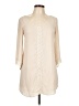 Astr 100% Polyester Tan Casual Dress Size L (estimated) - photo 1