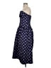 Self-Portrait 100% Polyester Polka Dots Blue Cocktail Dress Size 8 - photo 5
