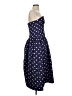 Self-Portrait 100% Polyester Polka Dots Blue Cocktail Dress Size 8 - photo 4