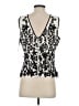 BCBGMAXAZRIA Ivory Sleeveless Blouse Size S - photo 2