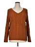 St. John's Bay Brown Pullover Sweater Size 1X - photo 1