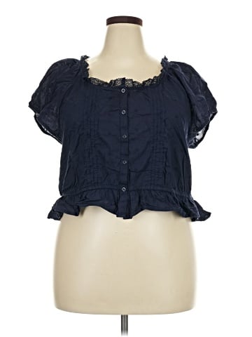 Gap Short Sleeve Blouse (view 1)