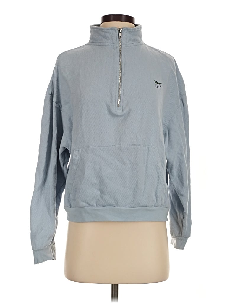 Pre-owned Set Sweatshirt In Blue