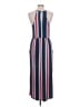 BCBGeneration Stripes Blue Casual Dress Size L - photo 2