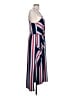 BCBGeneration Stripes Blue Casual Dress Size L - photo 4