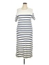 J.Crew Stripes Ivory Casual Dress Size XXL - photo 1