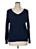 St. John's Bay Blue Pullover Sweater Size 1X - photo 1