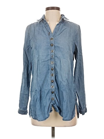 Soft Surroundings Long Sleeve Button-Down Shirt (view 1)