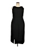 J.Crew 100% Wool Solid Black Cocktail Dress Size 18 - photo 1