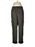 Chico's 100% Rayon Solid Green Cargo Pants Size Med (1) - photo 1