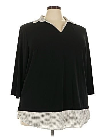 Adrianna Papell 3/4 Sleeve Top (view 1)