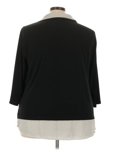 Adrianna Papell 3/4 Sleeve Top (view 2)