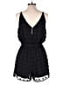 She + Sky 100% Polyester Hearts Black Romper Size L - photo 2