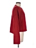 Pink Rose Solid Red Pullover Sweater Size M - photo 4