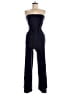 Go Couture Solid Blue Jumpsuit Size L - photo 1