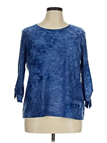 Croft & Barrow 3/4 Sleeve Blouse (view 1)