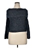 Ann Taylor LOFT Metallic Blue Cardigan Size XL - photo 1