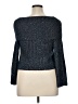 Ann Taylor LOFT Metallic Blue Cardigan Size XL - photo 2
