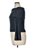 Ann Taylor LOFT Metallic Blue Cardigan Size XL - photo 5