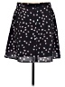 Promod 100% Polyester Hearts Black Casual Skirt Size 6 - photo 2