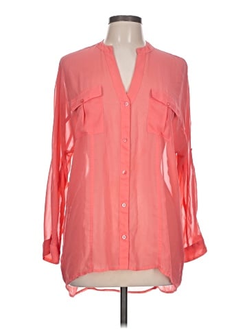 Candie's Long Sleeve Blouse (view 1)