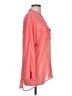 Candie's 100% Polyester Pink Long Sleeve Blouse Size L - photo 4