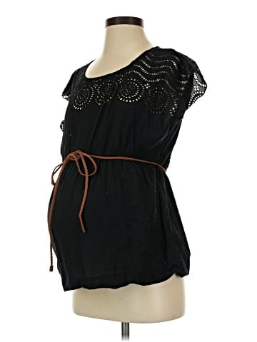 Motherhood Short Sleeve Blouse (view 1)