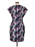 Attention Graphic Teal Casual Dress Size L - photo 2