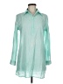 Oliphant Teal Long Sleeve Blouse Size M - photo 1